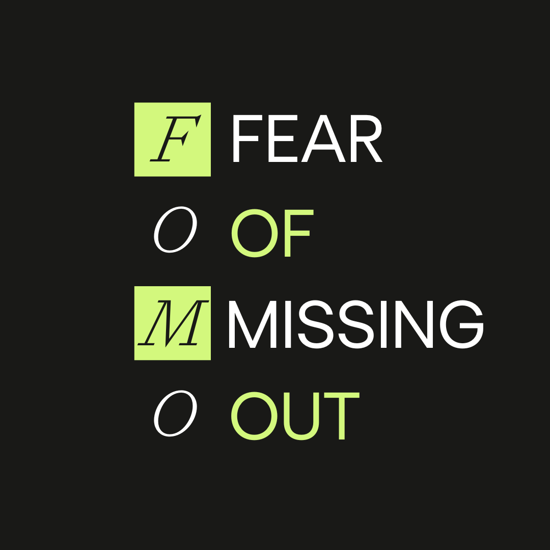 FOMO: Fear of Missing Out uitgelegd